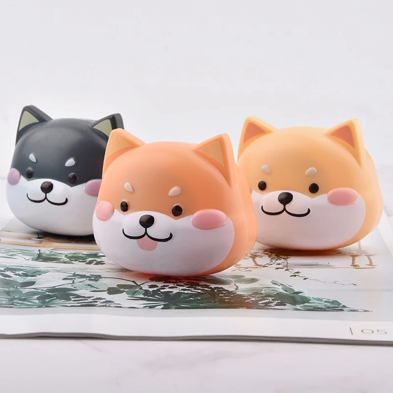 

Cute Cartoon Contact Lens Case Portable Contact Lens Kit Travel Contact Lens Container With Mirror