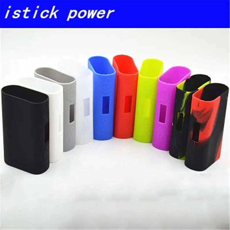 Случайный цвет силиконовый чехол для istick ipower power Kit TC Skin Mod wrap коробка для хранения держатель