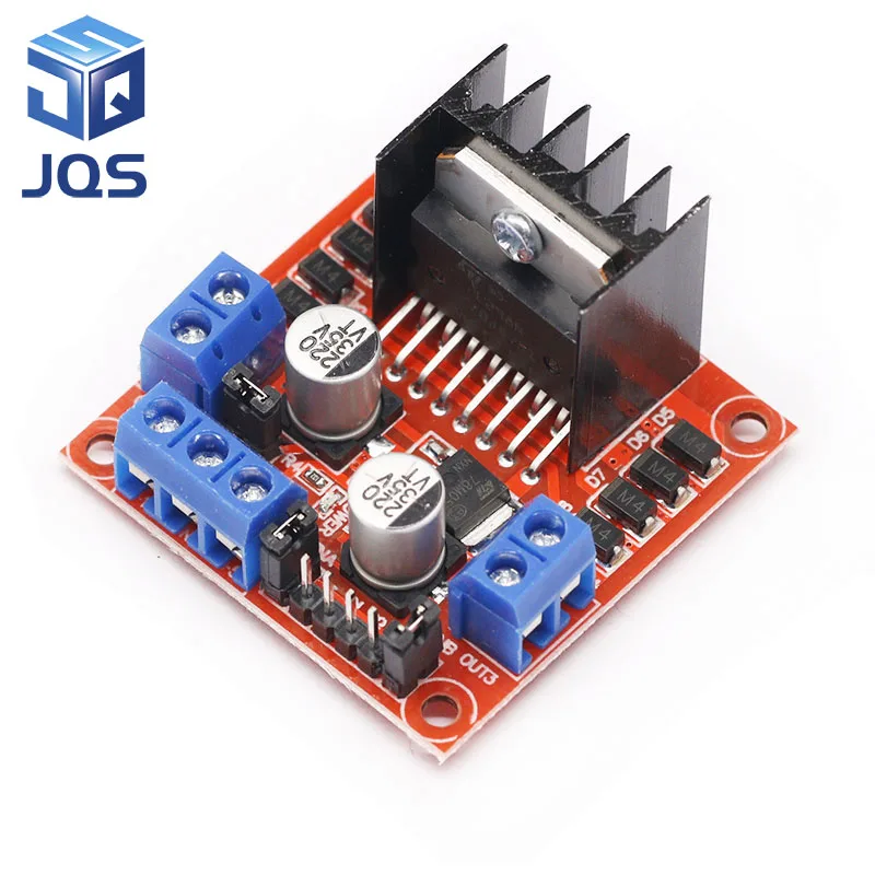 

10PCS New Dual H Bridge DC Stepper Motor Drive Controller Board Module L298N for Arduino smart car robot