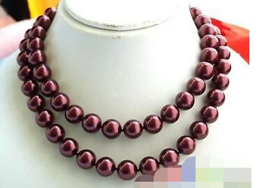 

981 GRAPE PURPLE SOUTH SEA PEARL NECKL NECKLACE