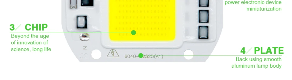 COB светодиодный чип 10 Вт, 20 Вт, 30 Вт, 50 Вт, 70 Вт, 100 Вт, чип светодиодный, 220 В, Smart IC, не нужен драйвер, лампада, светодиодный светильник, прожектор, точечный светильник, DIY, светильник