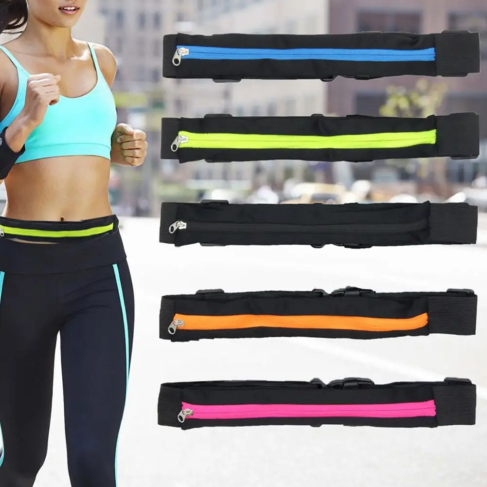 

Invisible Outdoor Elastic Waterproof Unisex Running Phone Holder Waist Bag Belt Fanny Pack Chest Packs Money Belt Dropshipping