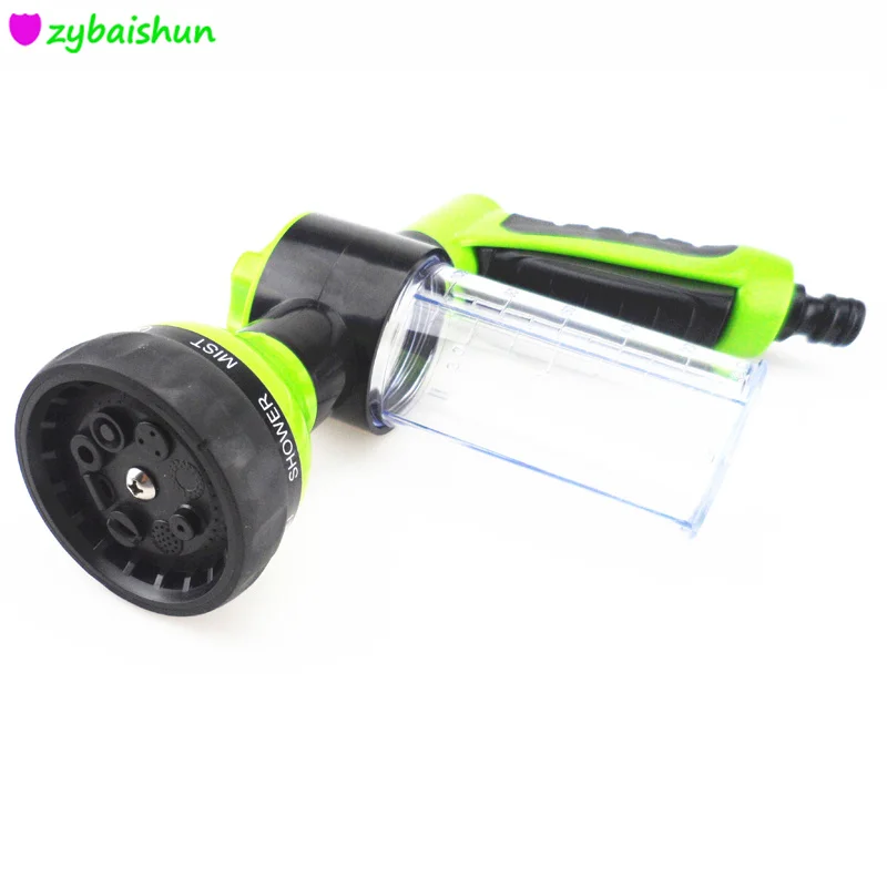 Washing tool car wash soap 8 in 1 water spray gun dispenser garden