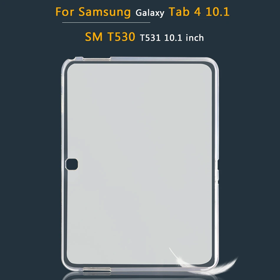 Мягкий чехол из ТПУ с принтом "для Samsung Galaxy Tab 3 4 S S2 S3 S4 S6 10,5 10,1 9,7 8,0 7,0 SM-T810 T800 T860 T813 T830 T530 T230 P5200 крышка - Цвет: Tab 4 10.1 T530