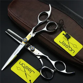 

6" Sliver Japan Hair Scissors Teflon Shears Cheap Hairdressing Scissors Barber Thinning Scissors Hairdresser Razor Haircut