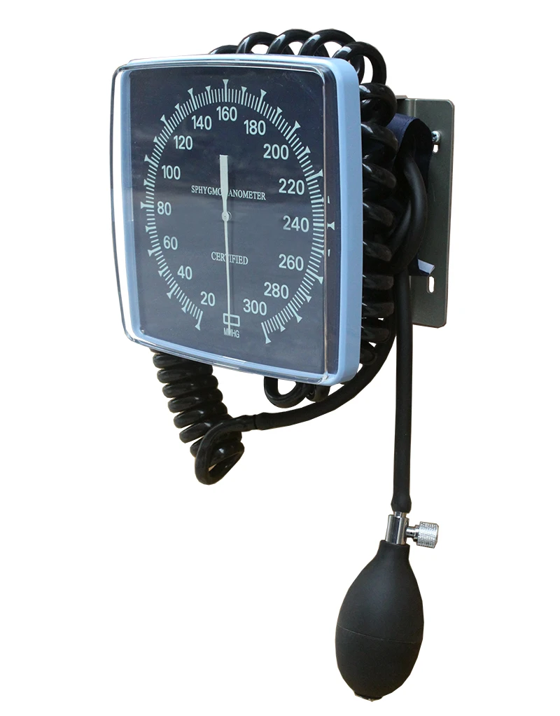 

Wall Type Aneroid Sphygmomanometer Hematomanometer Arm Blood Pressure Pulse Monitor Health Care Monitors Meters