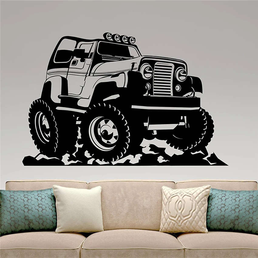 Wrangler Car Wall Sticker For Home Sale up to 70