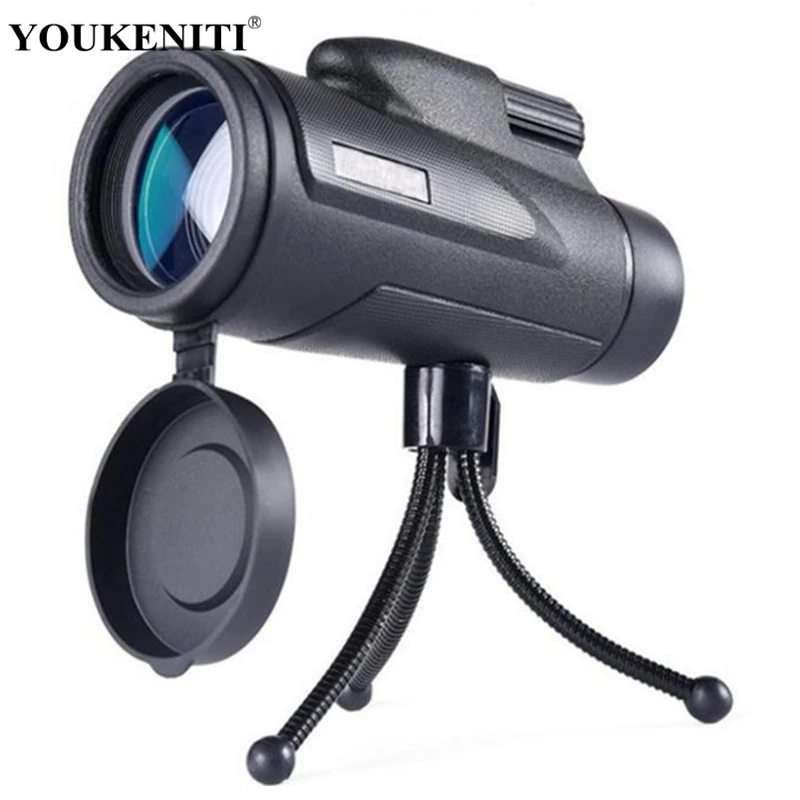 

12X50 BAK4 Professional Monocular Telescope Eyepiece Lens Telescope HD Zoom Monocular Scope for Outdoor Hiking Night Vision