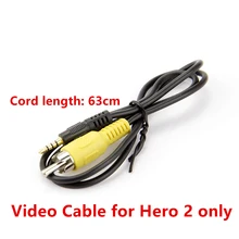 ADIKA GoPro Accessories Video Cable AV Cable HD Video Line Stable Digital Signal for Gopro Hero 2 Only FPV Outdoor Sports Camera