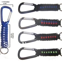 550 шнур для парашюта цепь с карабином и металлическим кольцом