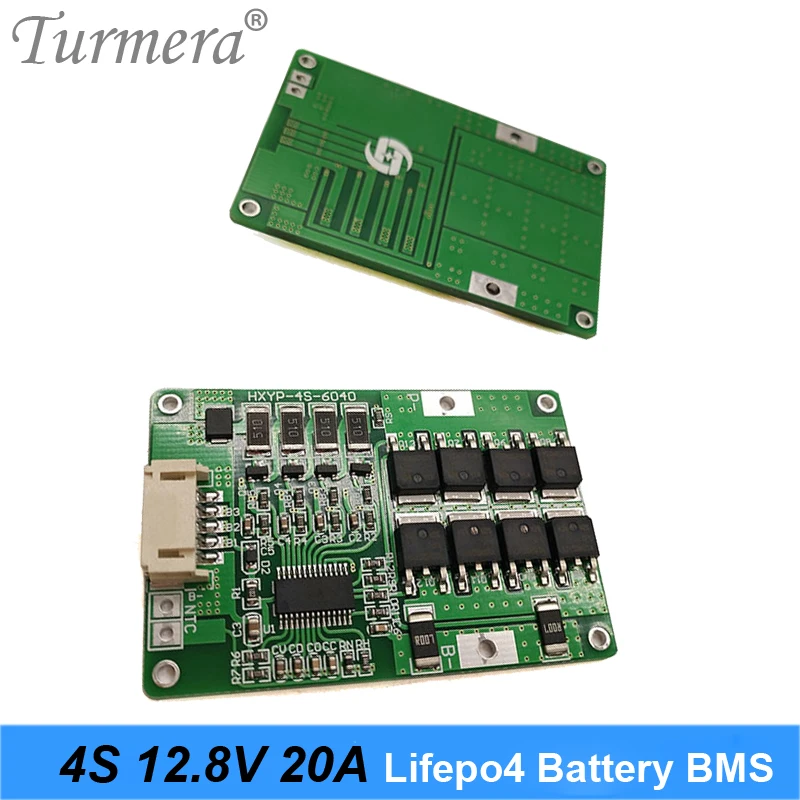 4S 20A 12,8 V 14,4 V lifepo4 батарея 18650 32600 32700 lifepo4 батарея Защитная плата произведенная в 20a ток разряда