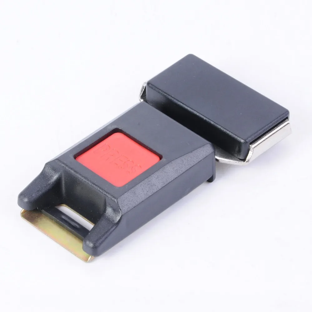 Car Safety Seat Belt Lock Buckle Black Adjustable Extender [CP557]in Seat Belts & Padding from