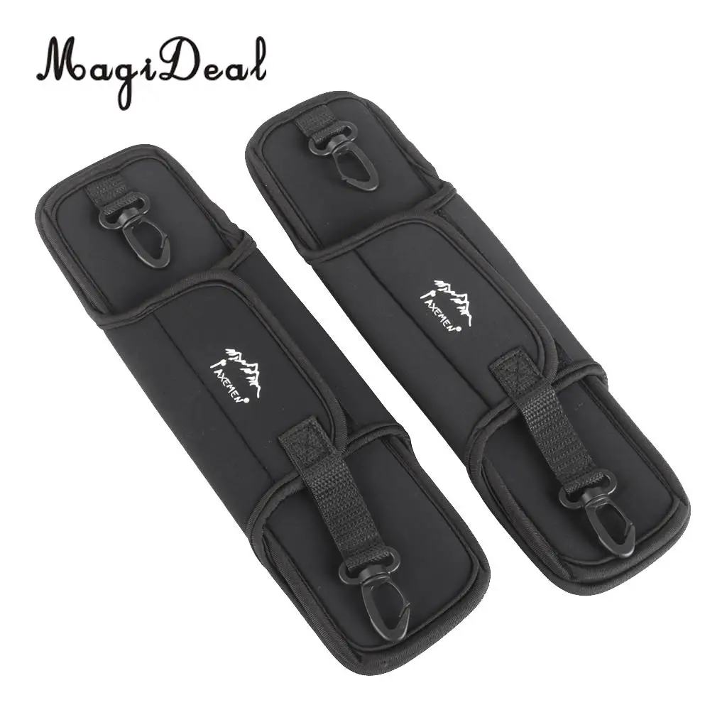 MagiDeal 1Pair Outdoor Travel Camping Hiking Damping Shoulder Strap Belt Cushion Pad for Kayak Canoe Boat Rafting Surfing Access