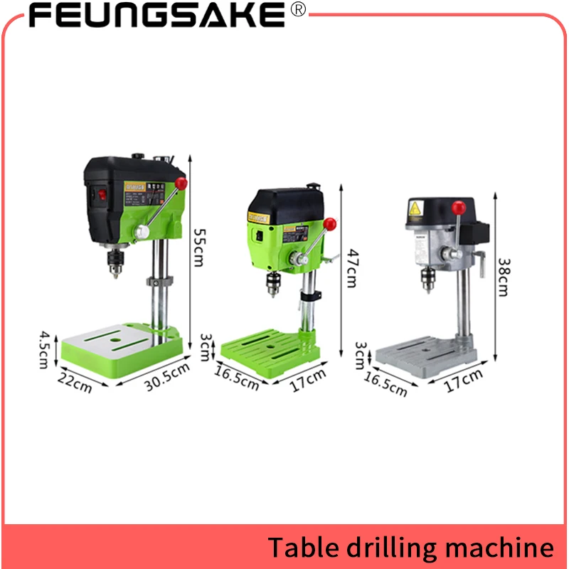

Mini 480W Drilling Machine Mini Drill Press Bench Small Drill Machine DIY Wood drilling Work Bench speed 11000r rotating