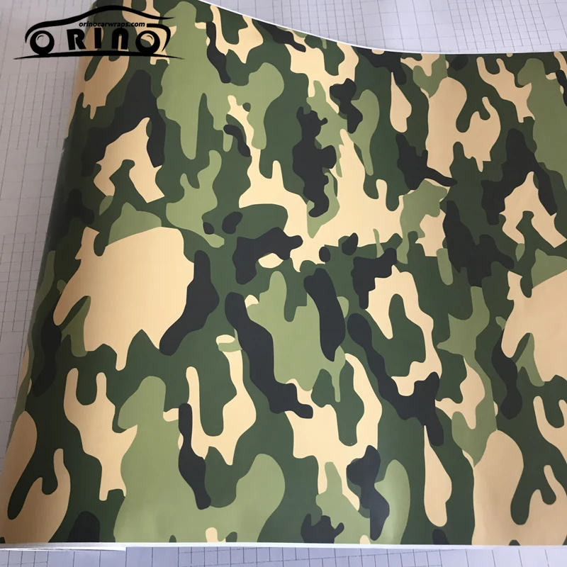 Camouflage Vinyl Film Wrap-14