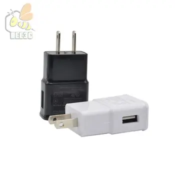 

White 5V 1/2A Travel EU US Plug Wall USB Charger Adapter For Samsung galaxy S 7 6 5 note 7 6 5 For iphone 7 6 5 All phones 300 P