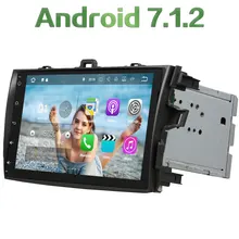 2GB RAM 16GB ROM Android 7.1.2 Quad Core Bluetooth Car Radio Player Stereo MP3 for Toyota COROLLA 2006 2007 2008 2009 2010 2011