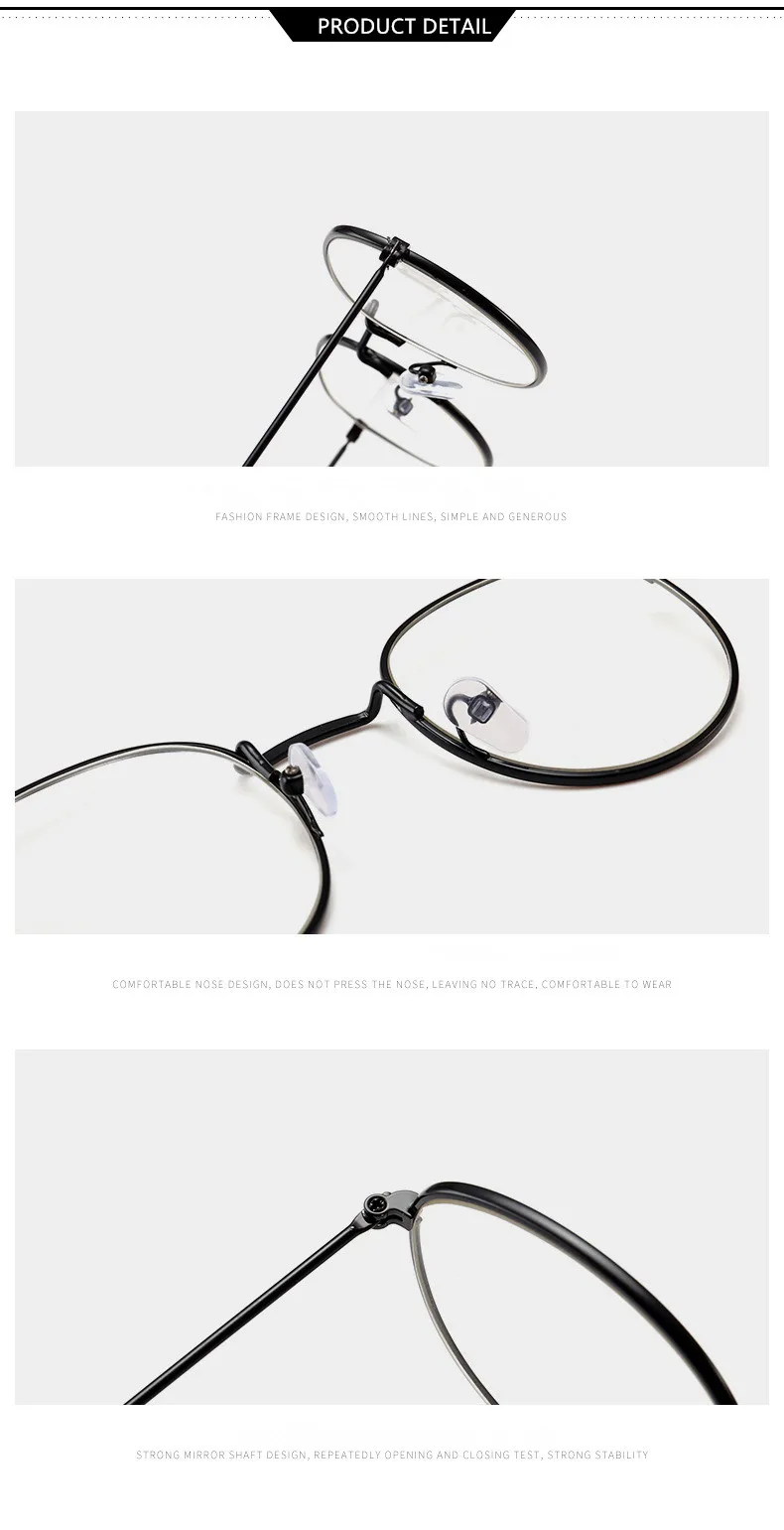 Модные Винтажные Женские оправы для очков, простые зеркальные литературные Harajuku большие металлические очки в овальной оправе, новинка, Feminino Masculino
