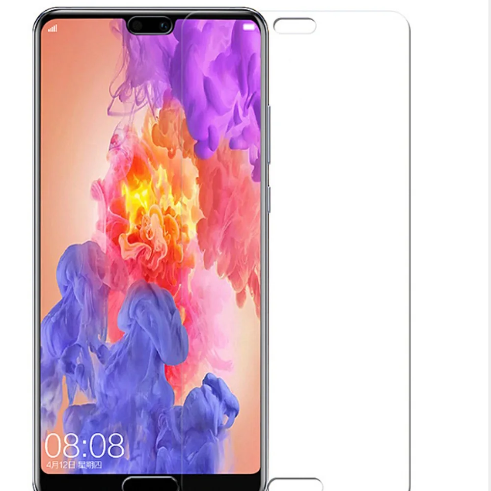 Закаленное стекло 9H с полным покрытием для Huawei P20 Pro Защита экрана защитное 100 шт. в