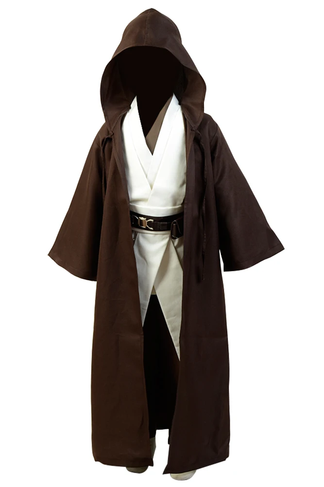Star Wars Cosplay Kid Jedi Obi Wan Kenobi Cosplay Costume ...