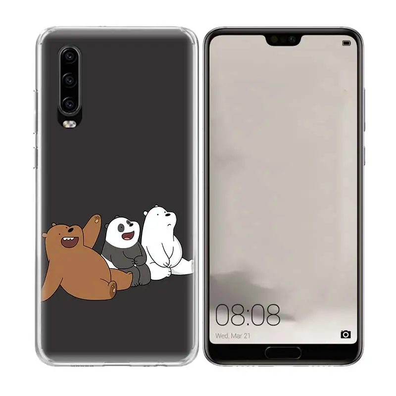 Мы вся правда о медведях специальный мягкий чехол для телефона huawei P30 P20 Коврики 20