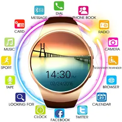 KW18 для samsung Galaxy S10 Bluetooth Смарт-часы Поддержка пульса монитор Смарт-часы для Apple huawei Android IOS часы