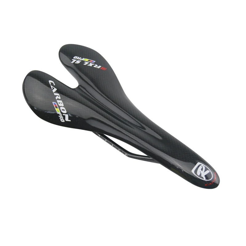 RXL SL Bicycle Saddle Road Bicycles Bicycle Seat 3K Gloss Black Carbon Saddle MTB Bick Saddles (3)