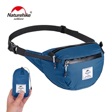 NatureHike Lightweight Water-resistant 6L Waist Pack Travel Outdoor 30D Sports Bag Hiking Running Mini Waist Bag 70g NH18B300-B NatureHike Lightweight Water-resistant 6L Waist Pack Travel Outdoor 30D Sports Bag Hiking Running Mini Waist Bag 70g NH18B300-B