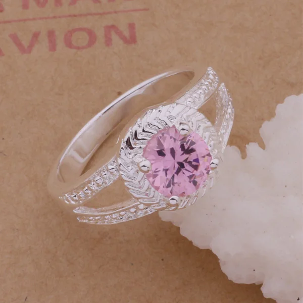 Серебряное кольцо AR133 925 пробы модные ювелирные изделия из серебра простая