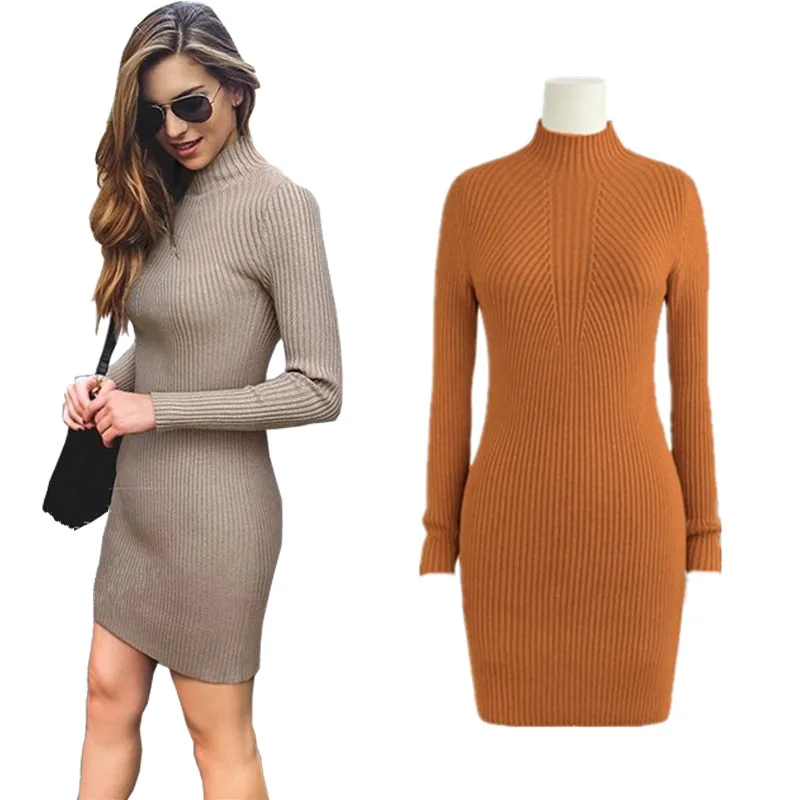 Raton size yarn dress long sleeve white bodycon era Make bodycon sleeve white dress yarn long
