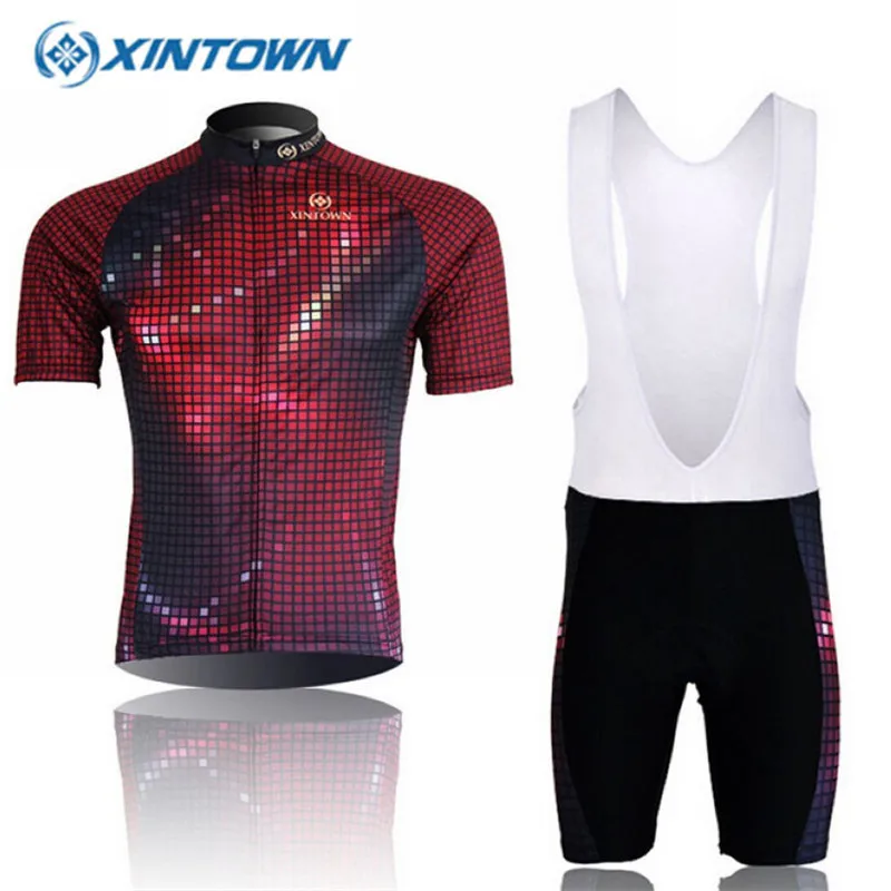 XINTOWN 2018 Pro Для мужчин Vélo комплект дышащий MTB Одежда быстросохнущая велосипедов