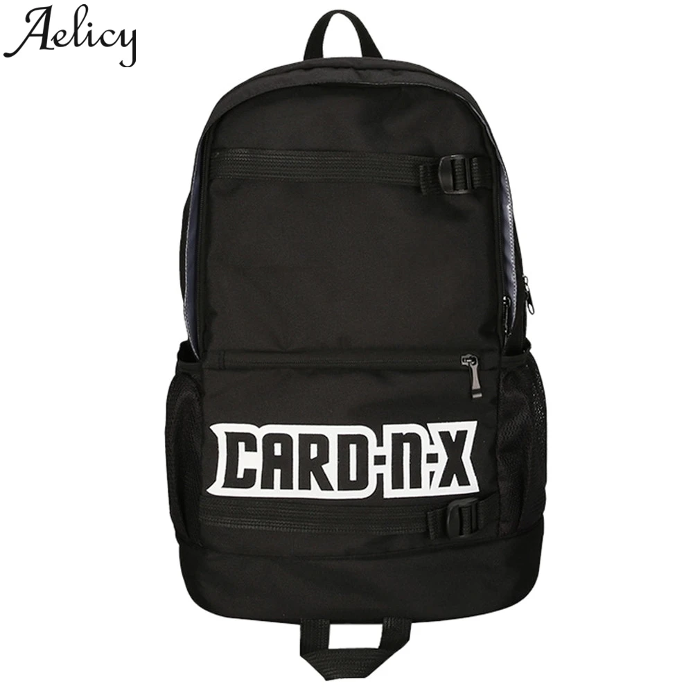 

Aelicy 2019 Fashion Women Couple Student Pure Color Oxford Cloth Shoulder Bag School Bag Tote Backpack Travel Bags Hand Luggage