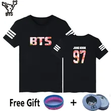 BTS Bangtan Boys Summer Style White T-shirt Women Short Sleeve with Fans TShirt Women Print in High Quality Top Tee