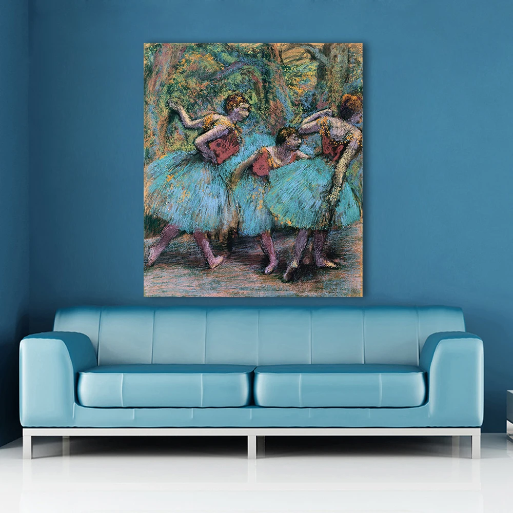 Edgar Degas Three Dancers-2