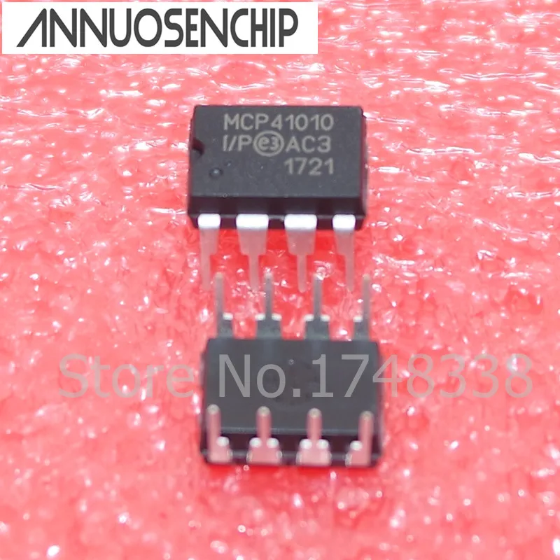 5 шт. цифровой потенциометр новый MCP41010-I/P DIP-8 MCP41010 | Обустройство дома