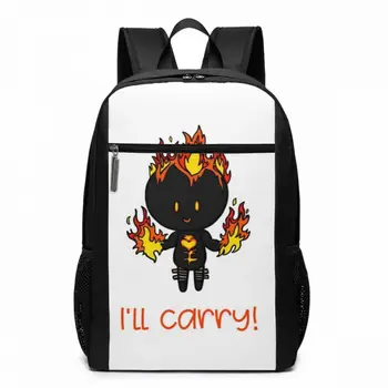 

Lol League Of Legends Figure Backpack League Of Chibi Heroes Legend Gamer Design Backpacks Trendy Pattern Bag Shopping Bags