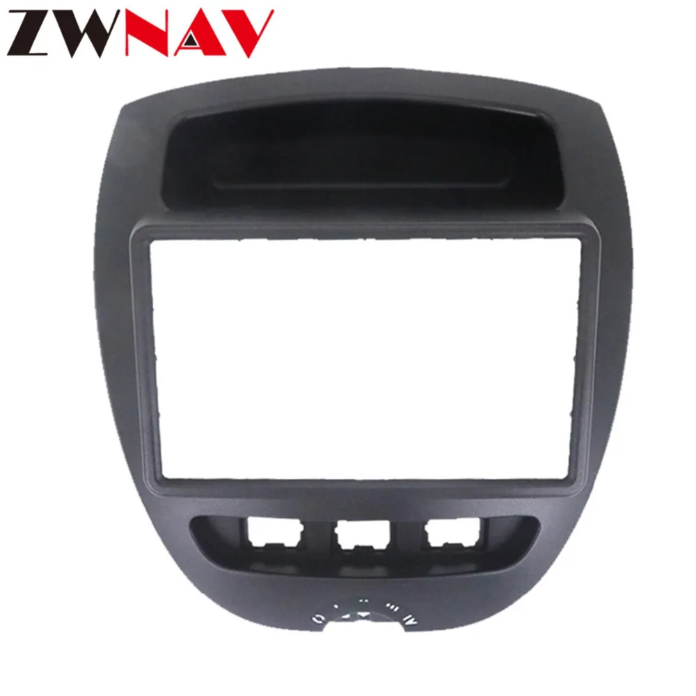 Dvd-плеер автомобиля Рамка для Toyota Aygo 2005-/Citroen C1 2005-/peugeot 107 2005- авто радио мультимедиа NAVI фасции