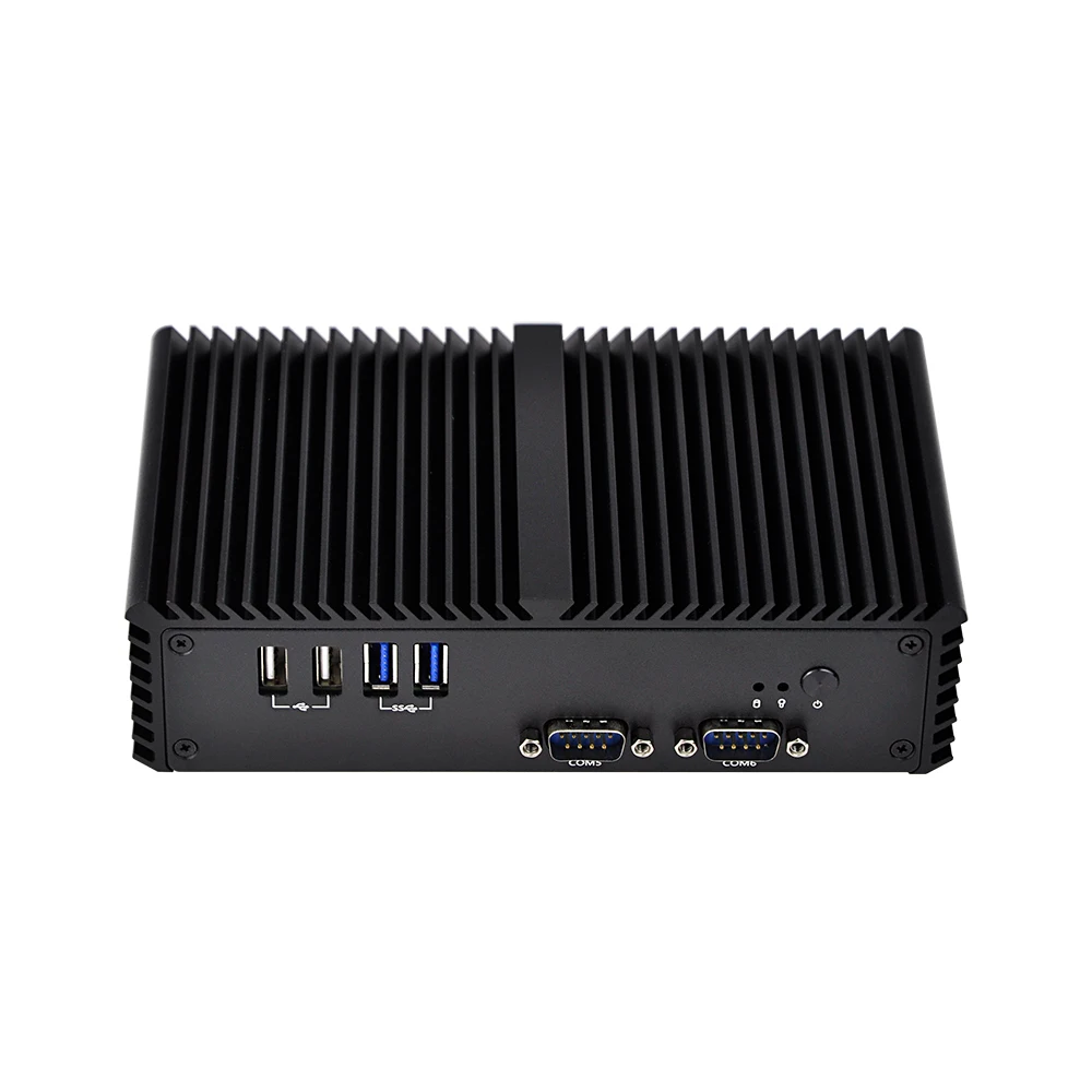 Qotom OEM мини ПК Q350PY с процессором Core i5 двойной Lan 6 * USB несколько последовательных