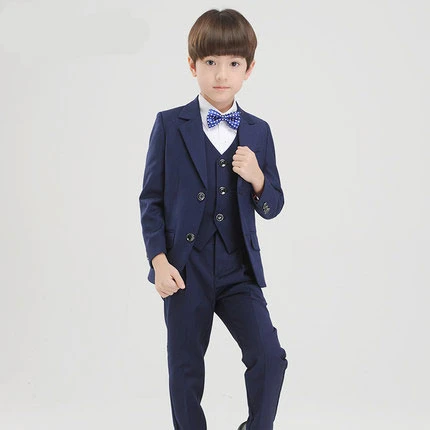 ジャケット パンツ 蝶ネクタイ シャツ 男の子スーツフラワーガールスリムフィットタキシードブランドファッションbridegroonドレス結婚式ブルー スーツブレザー Boys Suits Boys Blazers Blueboys Suits Blazers Aliexpress