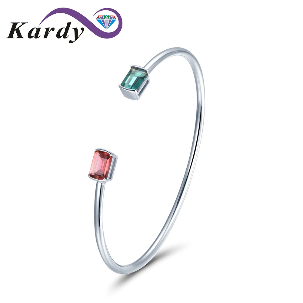 Us 559 99 Unique Fashion Two Color Natural Tourmaline Gemstone 14k Solid White Gold Bracelet Bangle For Women In Bracelets Bangles From Jewelry Us 559 99 Unique Fashion Two Color Natural Tourmaline Gemstone 14k Solid White Gold Bracelet Bangle For Women In Bracelets Bangles From Jewelry