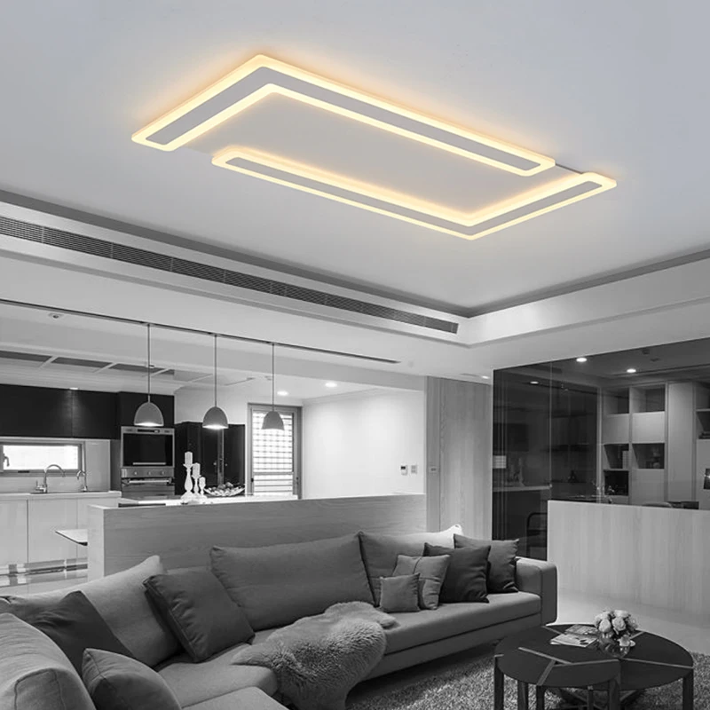 Ultrathin Surface Mounted Modern led ceiling lights for living room bedroom Study Room lustres de sala Ceiling Lamp Fixtures