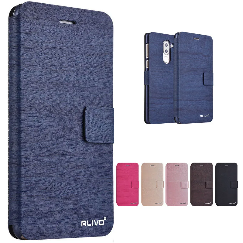 

Honor 6X Case Cute Landscape Magnetic PU Leather Flip Cover Case For Huawei Honor 6X Phone Cases Para For Huawei GR5 2017 Funda