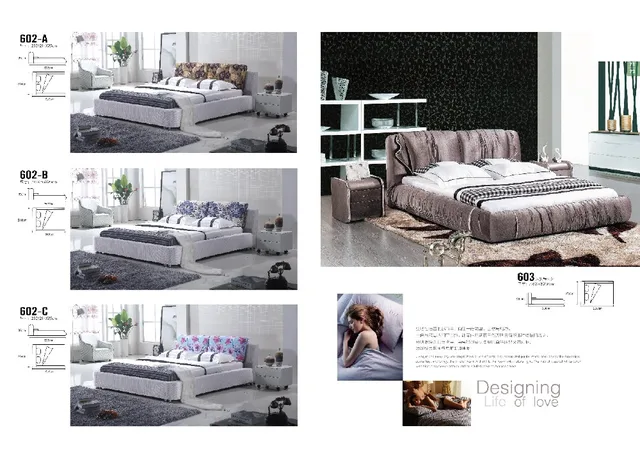 Moderne Italiaanse slaapkamer furntire, Pu PVC kunstleer bed in ... Moderne Italiaanse slaapkamer furntire, Pu PVC kunstleer bed in ...