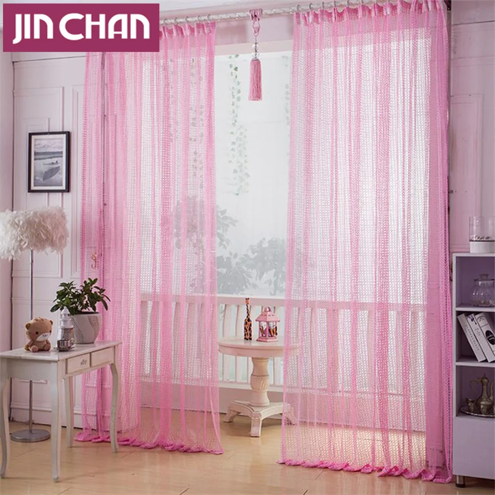 Comparer les prix sur pink sheer curtains online shopping ...
