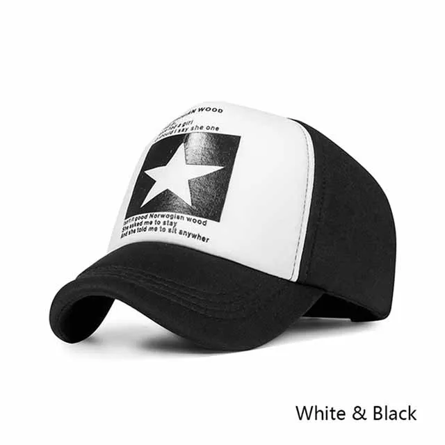 Baseball Cap Adjustable Mesh Sun Hat Snapback for Boys Girls Kids Teens Youth