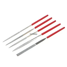 5Pcs/Set Needle Files Kit Carving Jewelry Diamond Glass Stone Wood Craft Tool