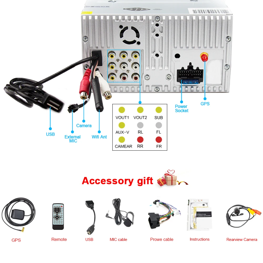 Perfect Eunavi TDA7851 2 Din Android 9 Car DVD for Volkswagen VW GOLF 5 6 POLO PASSAT SKODA CC JETTA TIGUAN TOURAN gps radio Multimedia 5