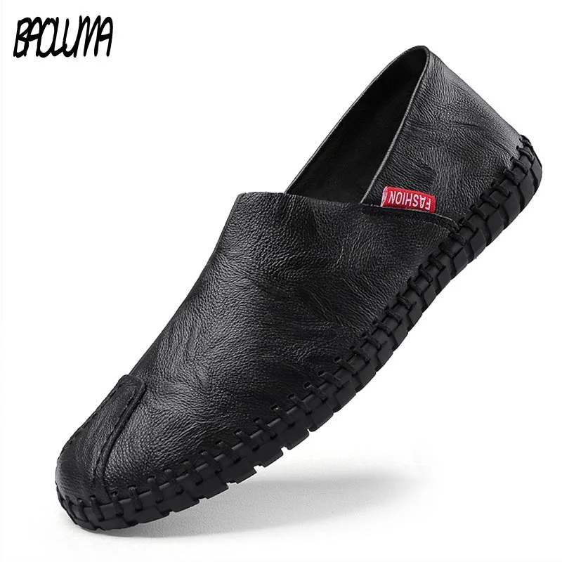 Men Flats Casual Shoes Split Leather Summer Breathable Casual Shoes Men Moccasins Loafers Driving Shoes Chaussure Plus Size 50 Men Flats Casual Shoes Split Leather Summer Breathable Casual Shoes Men Moccasins Loafers Driving Shoes Chaussure Plus Size 50