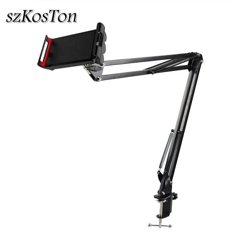 

Flexible Tablet Holder For iPad Mini Air Desk Bed Stand Clip Bracket For iPhone Samsung 6 to 11 inch Device Long Arm Lazy Tablet