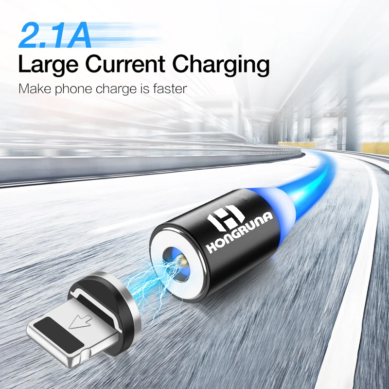

Magnetic Cable Micro Usb Typec Cord Charger LED Fast Charging Mobile for Samsung iPhone iPad Xiaomi Huawei redmi wall charger